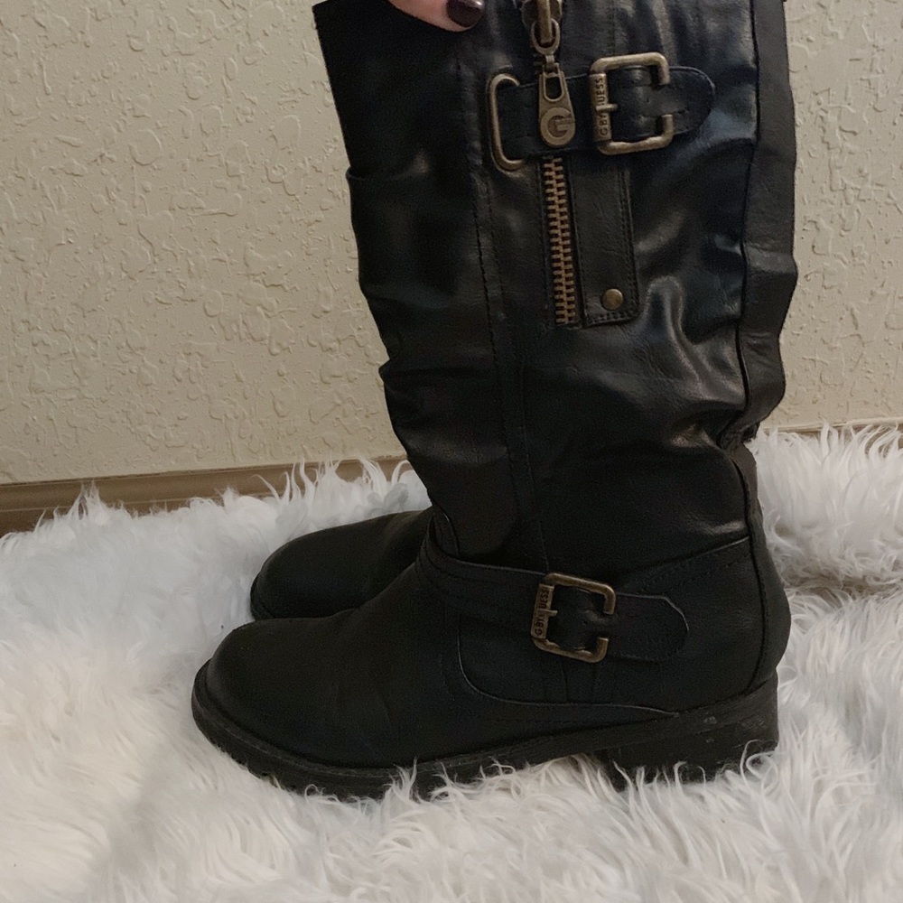 Mid calf boots